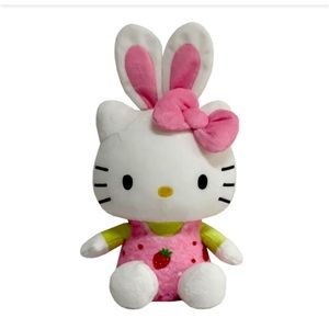 Hello Kitty Adorable Easter Bunny Plush NWT